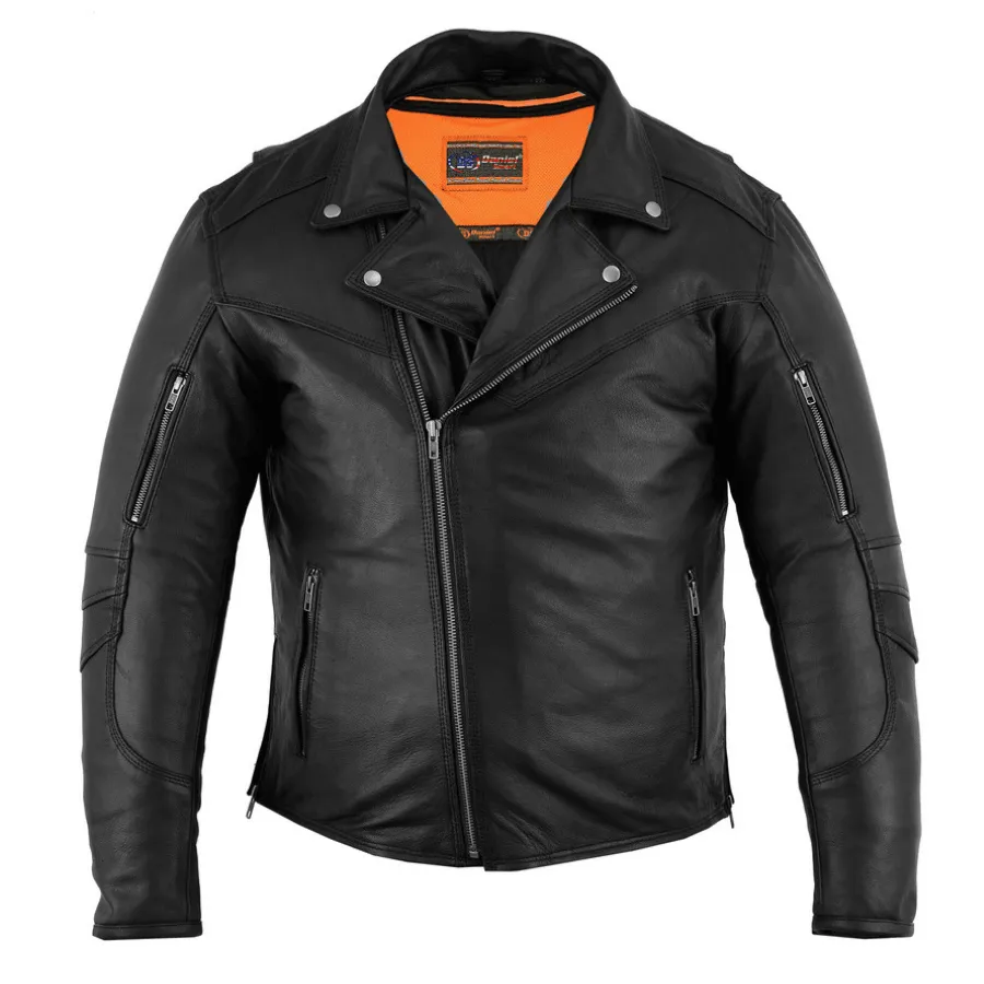 Men's Beltless Biker Jacket