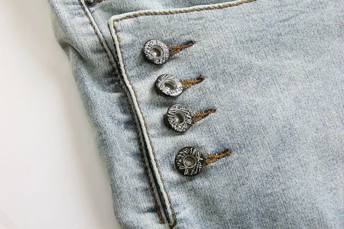 Men's Light Gray Slim Jeans