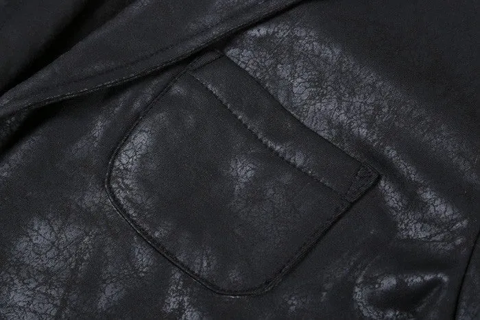Men's Spring/Autumn Casual Slim Leather Jacket