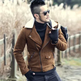 Men's Winter Casual Leather Jacket
