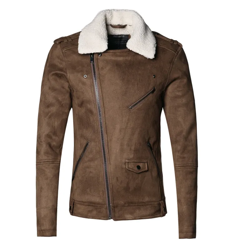 Men's Winter Casual Leather Jacket