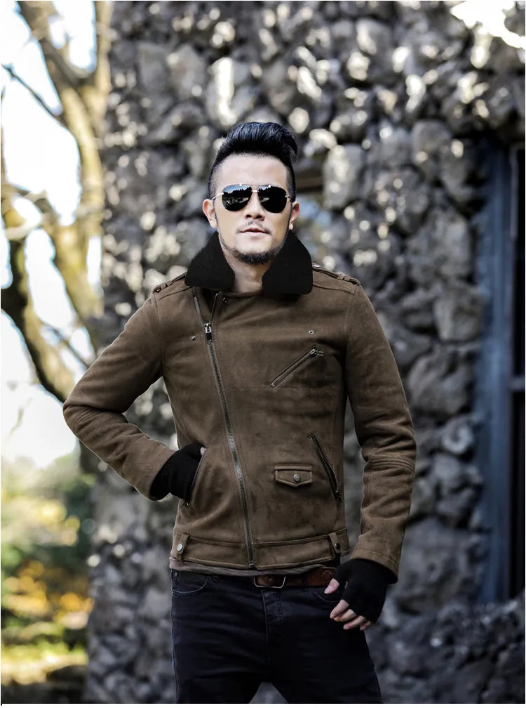 Men's Winter Casual Leather Jacket