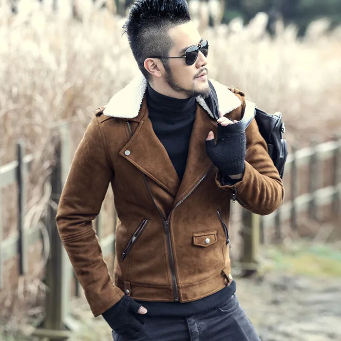 Men's Winter Casual Leather Jacket