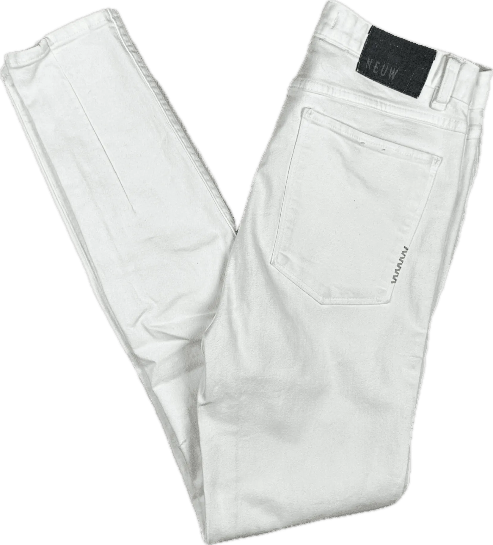 NEUW 'Marilyn' High Skinny White Stretch Jeans - Size 27