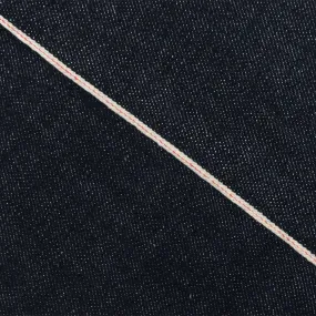 Night Navy Blue-Red-White 12 oz. Cotton Japanese Selvedge Denim Fabric