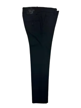 pants flex skinny fit - black