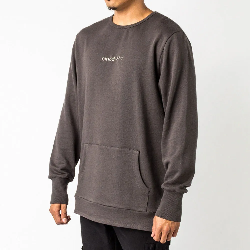 Pink Dolphin Classic Sweatshirt Charcoal