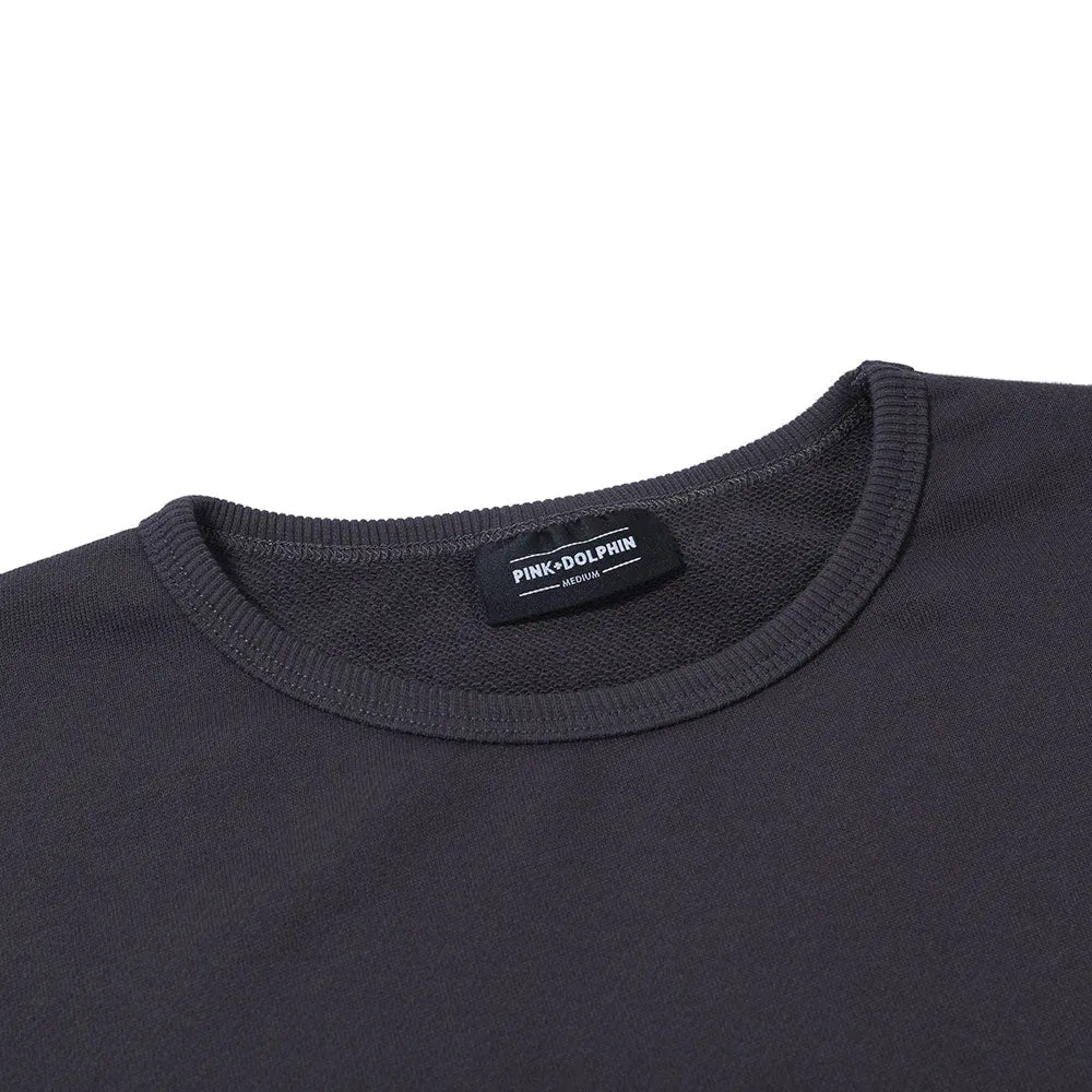 Pink Dolphin Classic Sweatshirt Charcoal