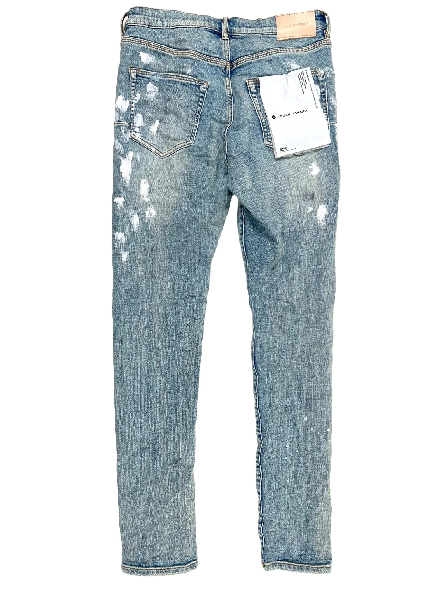 Purple Brand Jeans P001-LIA Light Indigo Paint Blowout