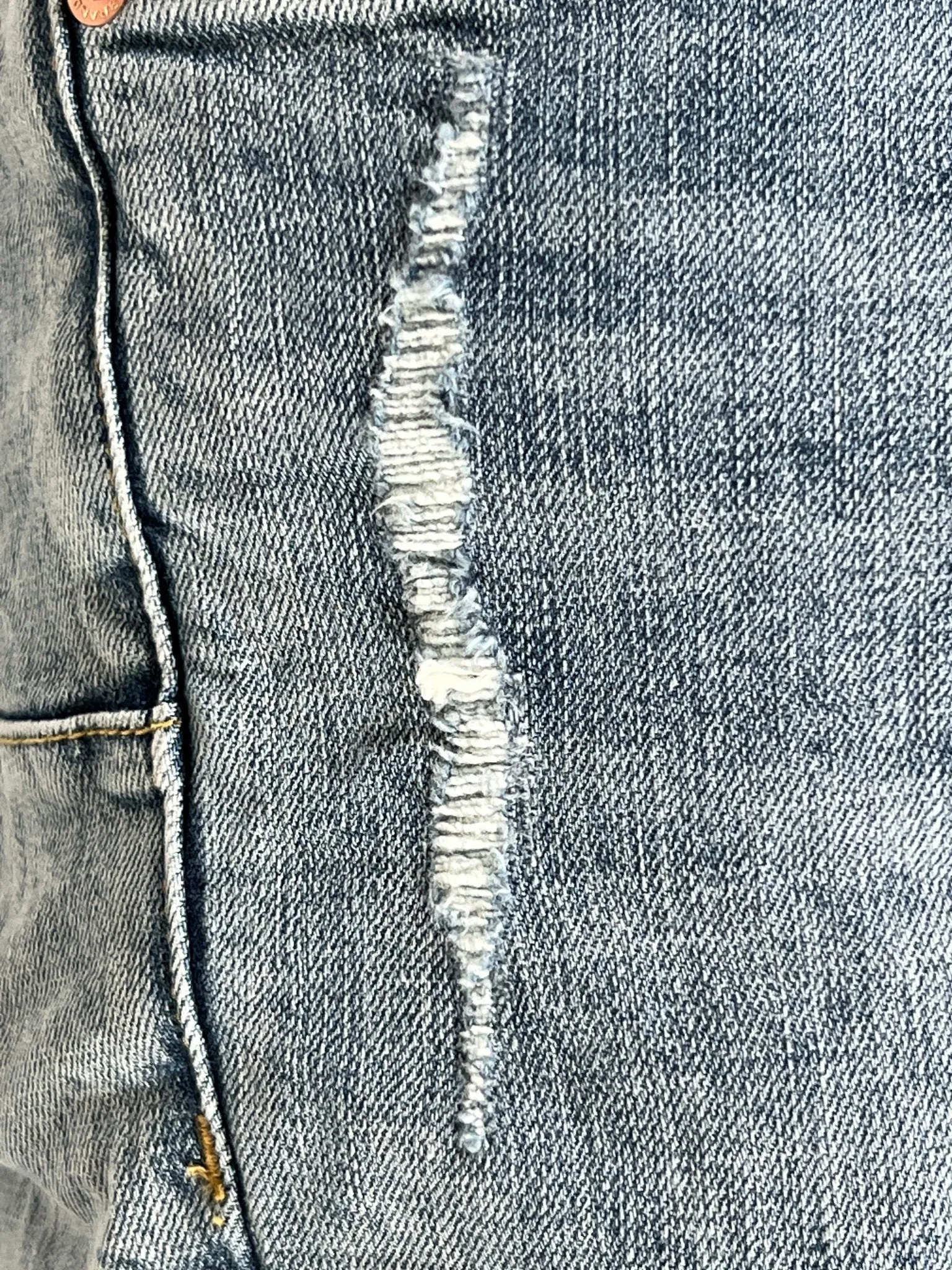 Purple Brand P004-LIBL Light Indigo Blowout Flare