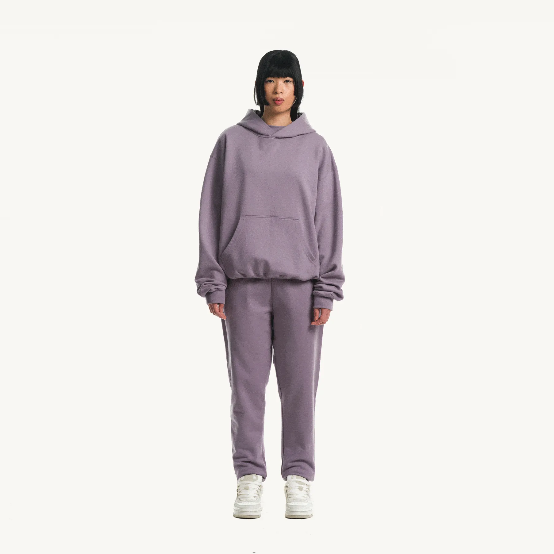 Purple Oversized Hoodie.