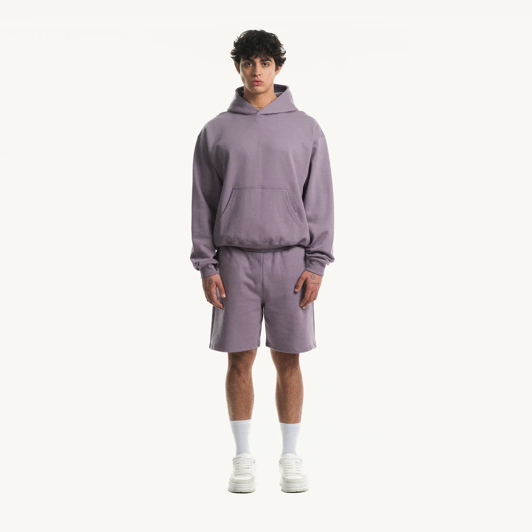 Purple Oversized Hoodie.