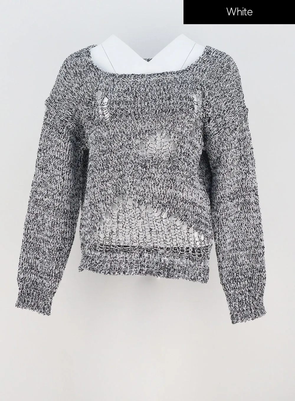 Ripped Sweater IY312