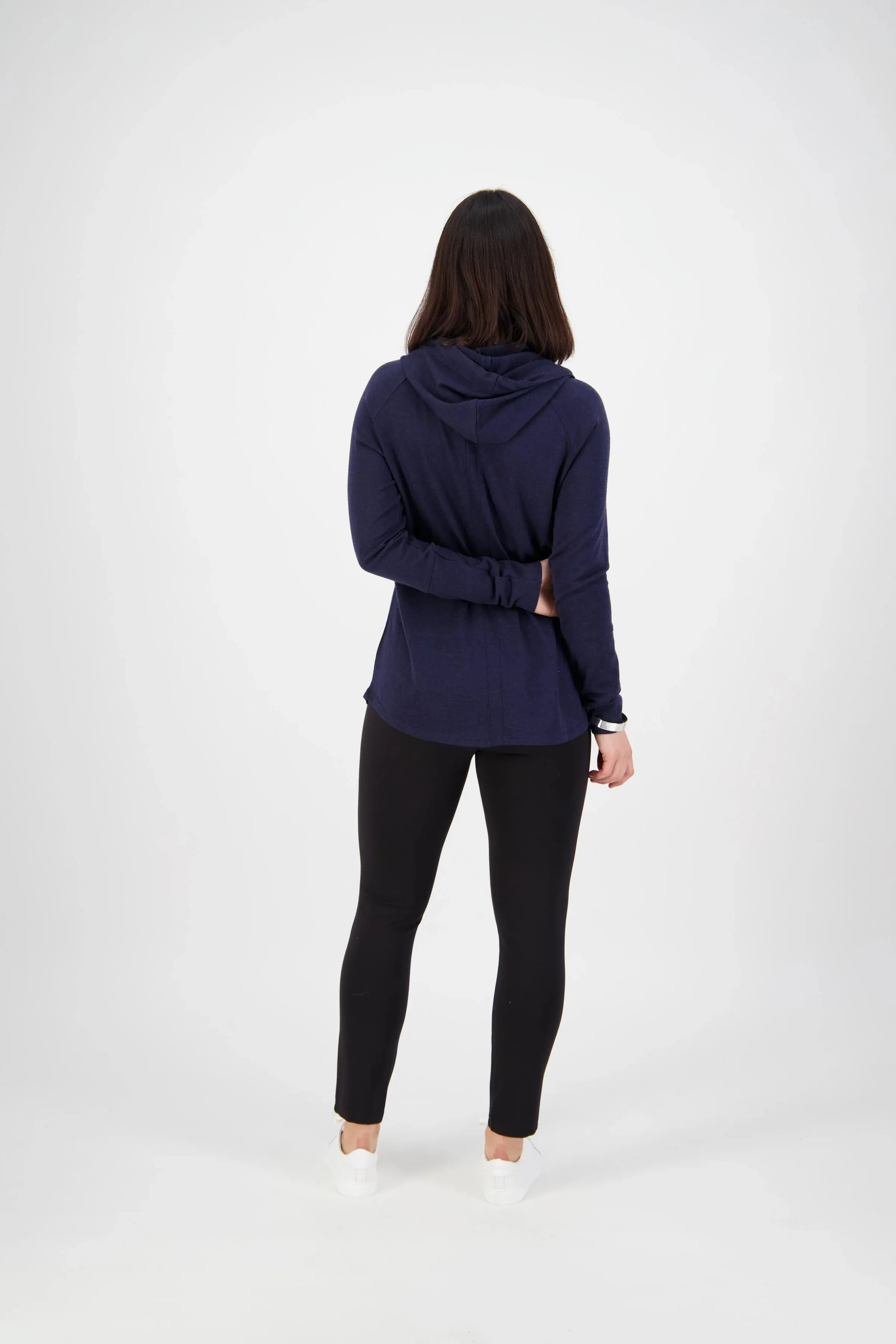 Vassalli - Skinny Leg Ankle Grazer Ponti Pull On Black | 12105