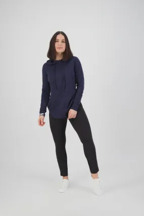 Vassalli - Skinny Leg Ankle Grazer Ponti Pull On Black | 12105