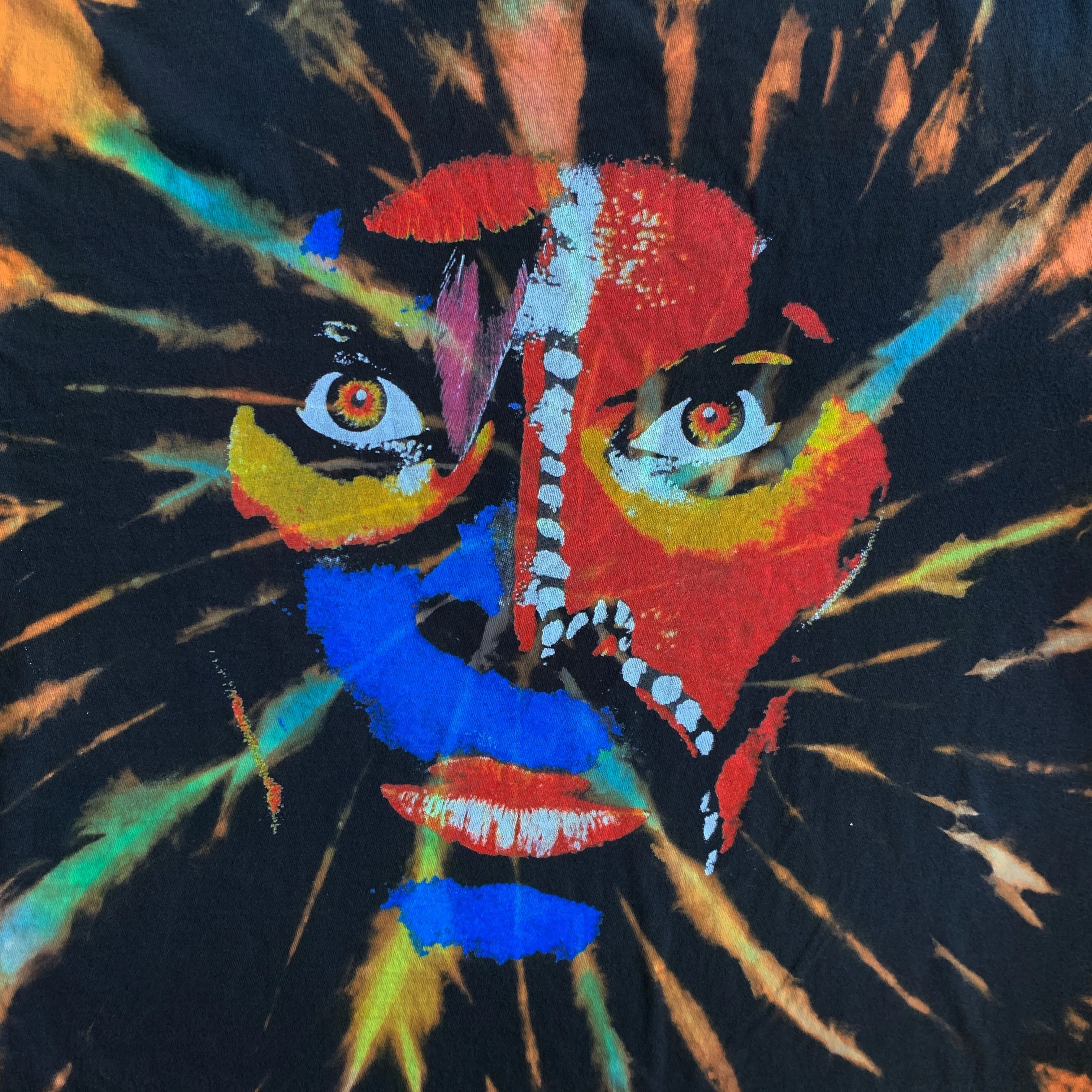Vintage 1986 David Lee Roth  | Tie-Dye Tee | L