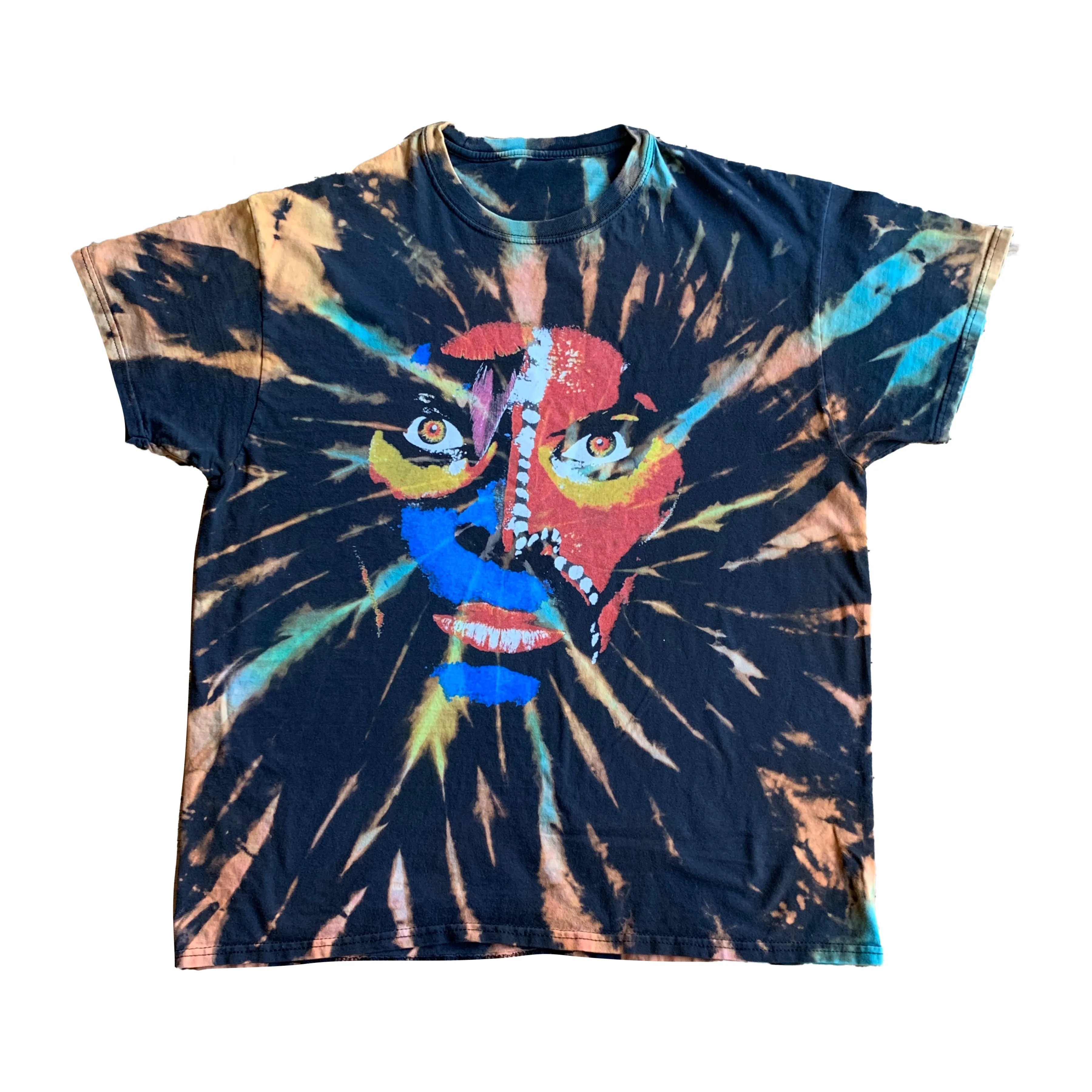 Vintage 1986 David Lee Roth  | Tie-Dye Tee | L