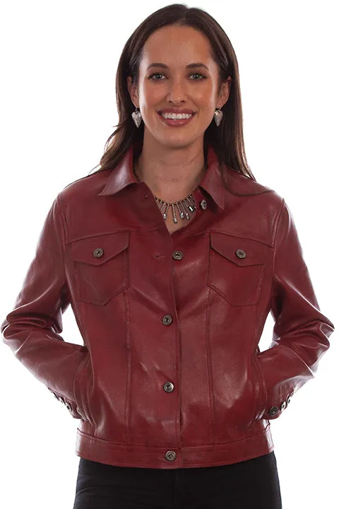 Women's Leather Jacket Collection: Scully Jean Design