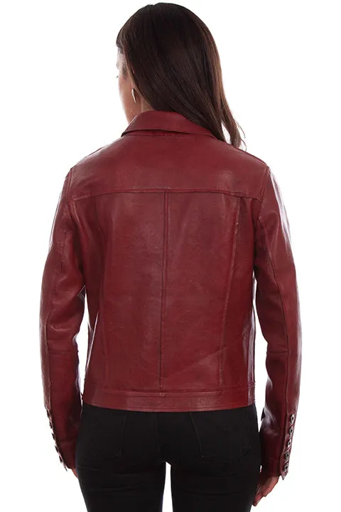 Women's Leather Jacket Collection: Scully Jean Design