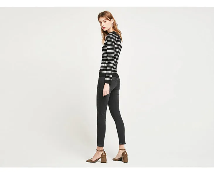 Women's Spring/Summer Casual Cotton Short Jeans