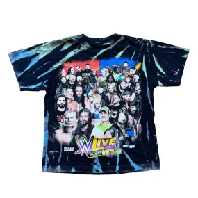 WWE 2018 Wrestlemania Live Tour | Tie-Dye Tee | XS